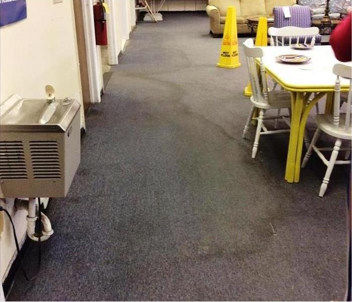 Carpet Cleaning in Commercial Building